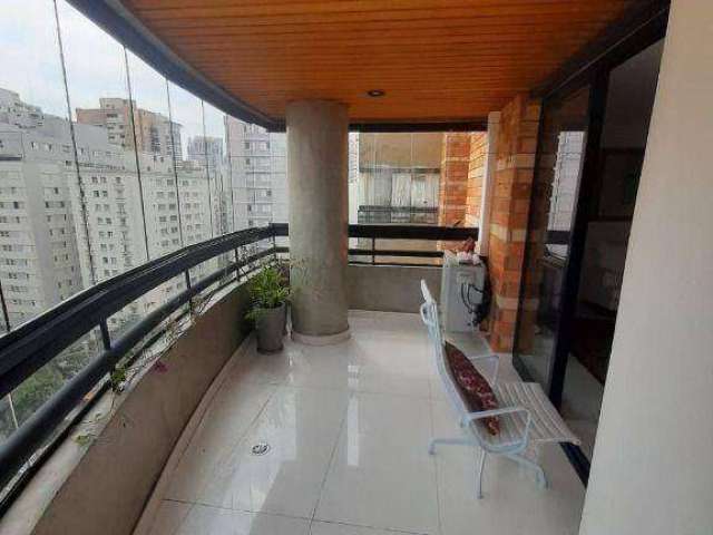 Lindo apartamento 220m²Moema pássaros, 4 vagas de garagem