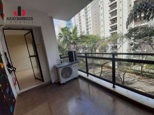 Apartamento em Moema, 127m², 3 dormitórios sendo 1 suíte, e 2 vaga de garagem