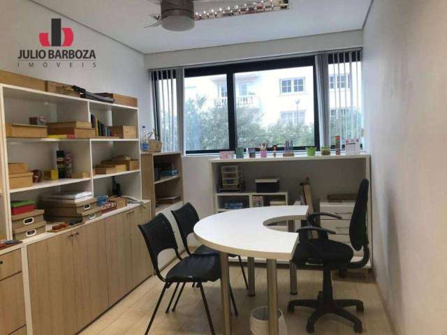 Sala comercial em Moema, 33m², com 1 vaga de garagem