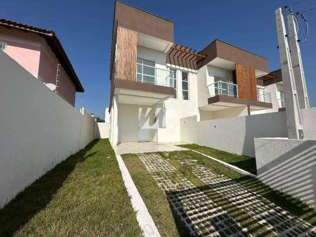 Casa com 2 quartos à venda na Rua Emily Alice Schütz, Aririu, Palhoça, 74 m2 por R$ 380.000