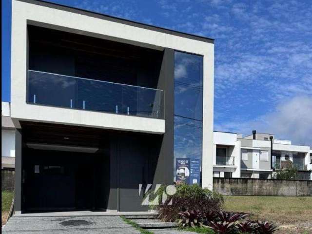 Casa em condomínio fechado com 3 quartos à venda na Avenida Deltaville, 360, Beira Rio, Biguaçu, 196 m2 por R$ 1.300.000