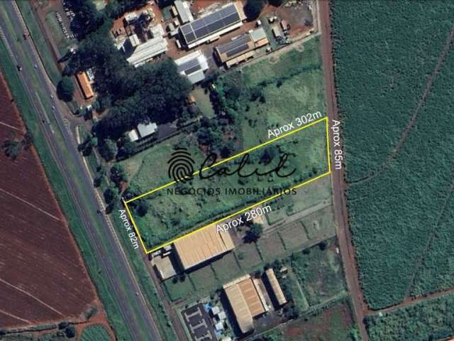 Terreno à venda, 24.380 m² por R$ 14.360.000,00  - Parque Industrial - Cravinhos/SP