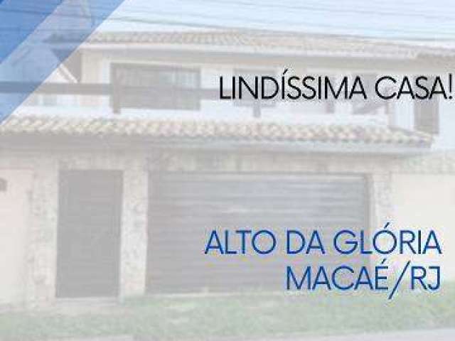 Casa para venda possui 150 metros quadrados com 3 quartos em Glória - Macaé - RJ