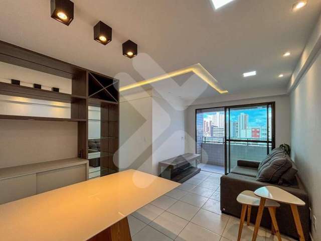 Apartamento à locação em Capim Macio (Natal/RN) | Condomínio Rodolfo Helinski | 2/4 sendo 1 suíte - 60m²