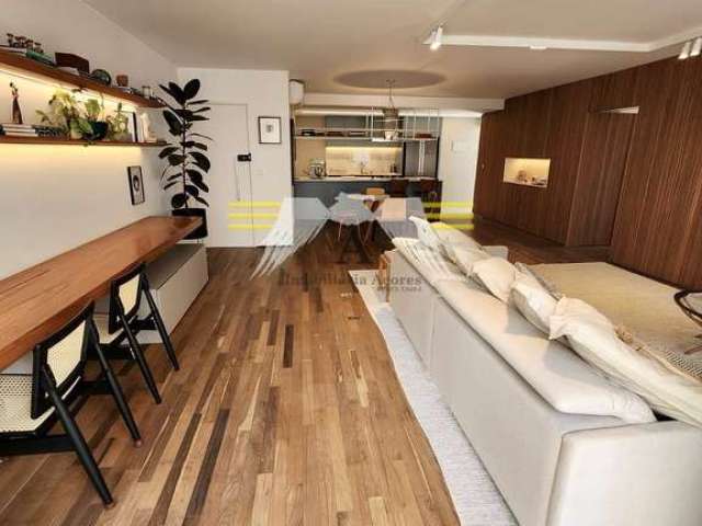 Apartamento Sofisticado e Luxuoso de 129 m² para alugar, 2 suítes, 1 vaga de garagem e sacada gourm