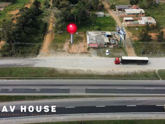 Terreno na marginal da BR-101 com 493 m², entre o posto Delta e a Cachaçaria