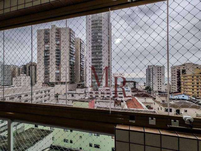 Apartamento à venda, 91 m² por R$ 550.000,00 - Tupi - Praia Grande/SP