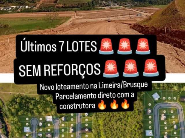 Lotes na Limeira Brusque