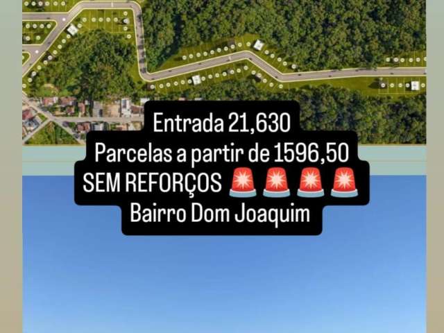 Lotes no Bairro Dom Joaquim