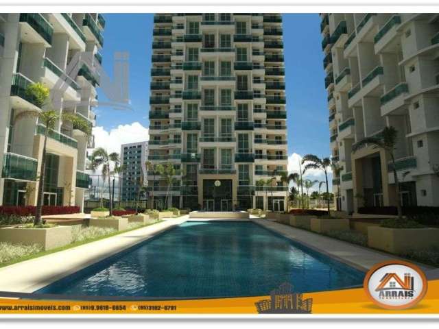 Apartamento com 3 dormitórios à venda, 82 m² por R$ 699.000,00 - Guararapes - Fortaleza/CE