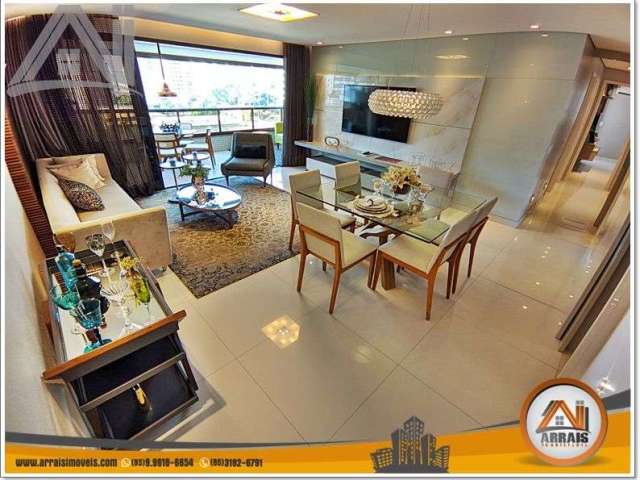 Apartamento à venda, 162 m² por R$ 2.462.000,00 - Aldeota - Fortaleza/CE