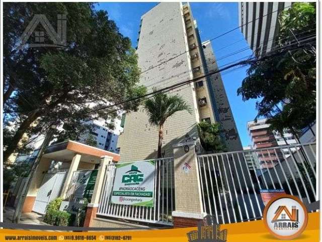 No coração do Meireles/Aldeota com 4 dormitórios à venda, 178 m² por R$ 750.000 - Apartamento no Meireles - Fortaleza/CE