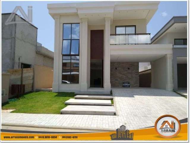 Casa com 4 dormitórios à venda, 235 m² por R$ 1.250.000,00 - Urucunema - Eusébio/CE