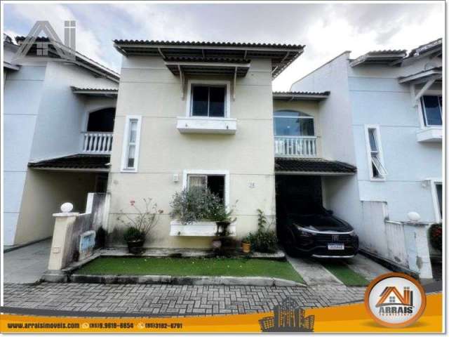Casa com 3 dormitórios à venda, 106 m² por R$ 550.000,00 - Vila União - Fortaleza/CE