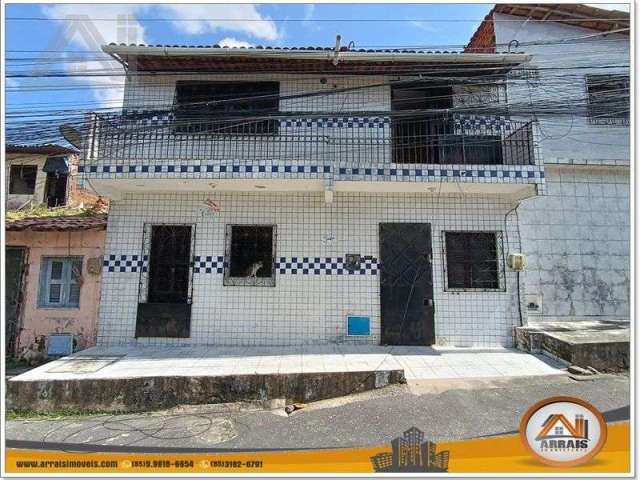 Casa com 4 dormitórios à venda, 144 m² por R$ 300.000,00 - Henrique Jorge - Fortaleza/CE