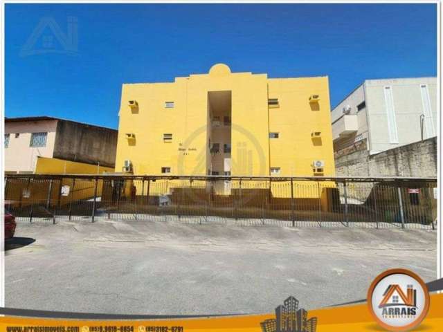 Apartamento com 3 dormitórios, 84 m² - venda por R$ 210.000,00 ou aluguel por R$ 1.400,00/mês - Vila União - Fortaleza/CE