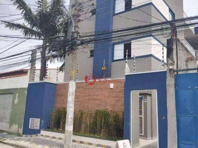 Apartamento com 2 quartos, 37 m², à venda por R$ 210.000- Parada XV de Novembro - São Paulo/SP