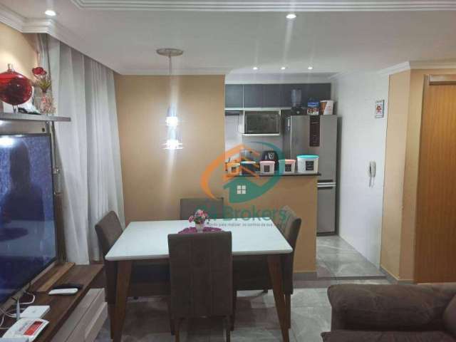 Apartamento com 2 dormitórios à venda, 44 m² por R$ 230.000,00 - Água Chata - Guarulhos/SP