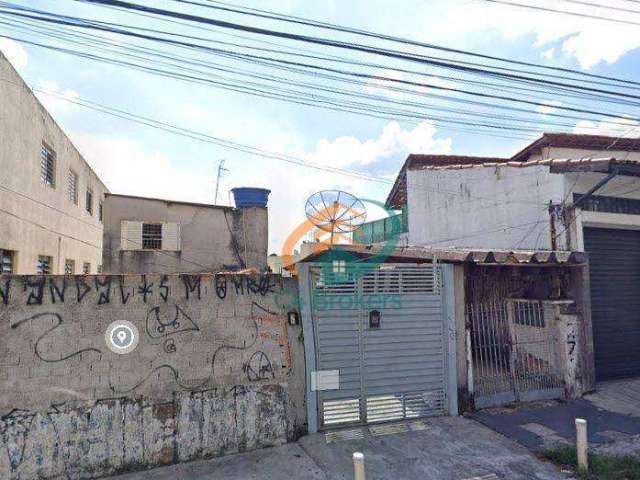 Terreno à venda, 150 m² por R$ 300.000,00 - Vila Augusta - Guarulhos/SP