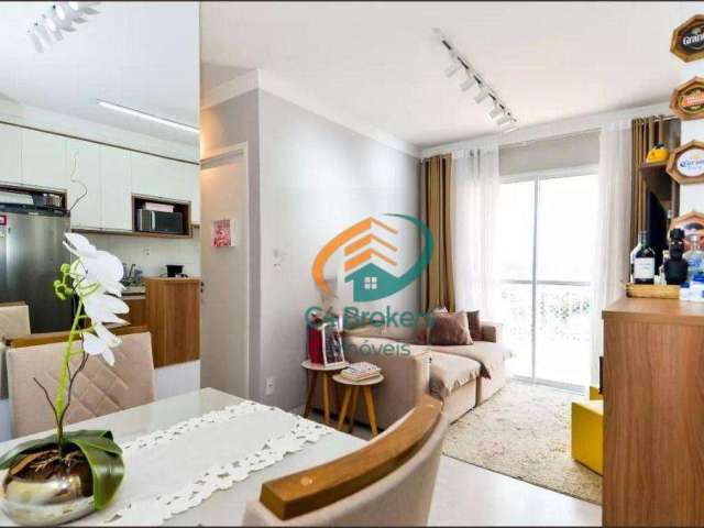 Apartamento com 2 dormitórios à venda, 47 m² por R$ 410.000,00 - Vila Rosália - Guarulhos/SP