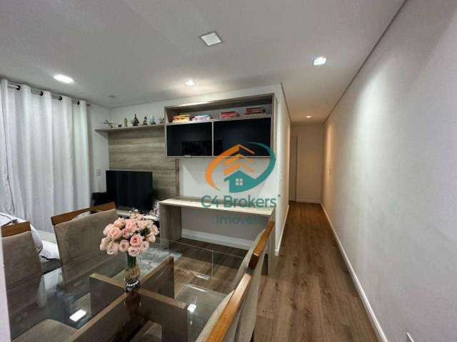 Apartamento à venda, 58 m² por R$ 497.000,00 - Bosque Maia - Guarulhos/SP