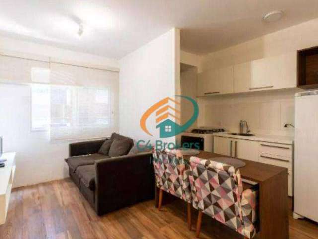 Apartamento com 1 dormitório à venda, 32 m² por R$ 280.000,00 - Vila Augusta - Guarulhos/SP