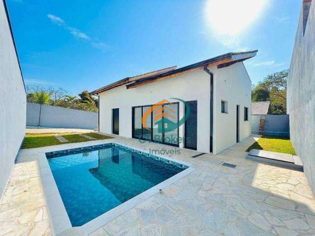 Casa com 3 dormitórios à venda, 106 m² por R$ 680.000,00 - Jardim Estância Brasil - Atibaia/SP