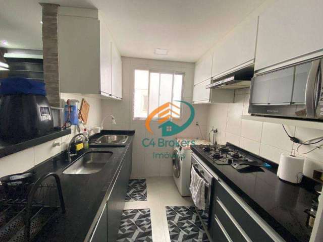 Apartamento com 2 dormitórios à venda, 45 m² por R$ 227.000,00 - Vila Alzira - Guarulhos/SP