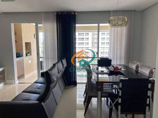 Apartamento com 3 dormitórios à venda, 92 m² por R$ 1.065.000,00 - Vila Augusta - Guarulhos/SP