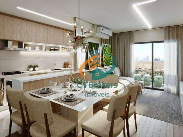 Apartamento com 2 dormitórios à venda, 69 m² por R$ 594.398,39 - Vila Rosália - Guarulhos/SP