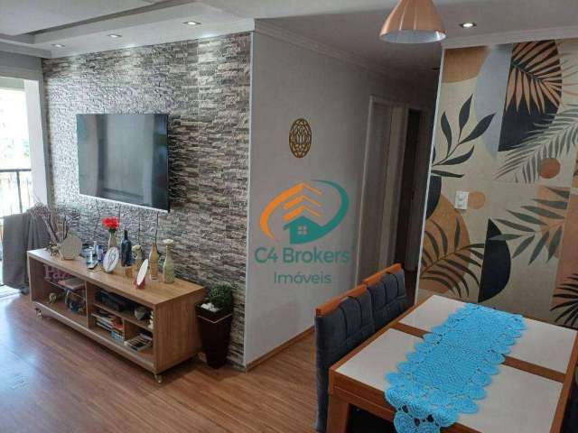 Apartamento com 3 dormitórios à venda, 83 m² por R$ 755.000,00 - Jardim Zaira - Guarulhos/SP