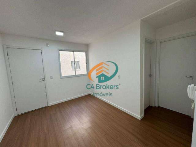 Apartamento com 2 dormitórios à venda, 42 m² por R$ 255.000,00 - Jardim Albertina - Guarulhos/SP