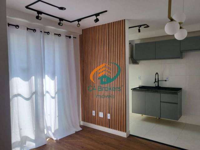 Apartamento com 1 dormitório para alugar, 36 m² por R$ 1.469,00/mês - Jardim do Triunfo - Guarulhos/SP