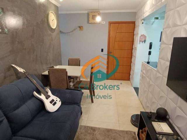 Apartamento à venda, 59 m² por R$ 290.000,00 - Jardim do Triunfo - Guarulhos/SP