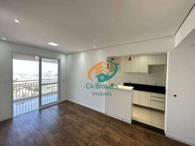 Apartamento com 2 dormitórios à venda, 62 m² por R$ 580.000,00 - Vila Augusta - Guarulhos/SP