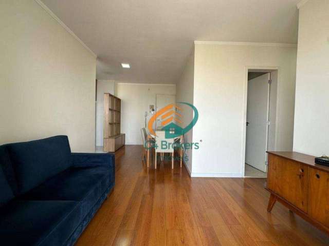 Apartamento com 2 dormitórios para alugar, 52 m² por R$ 2.963,00/mês - Centro - Guarulhos/SP