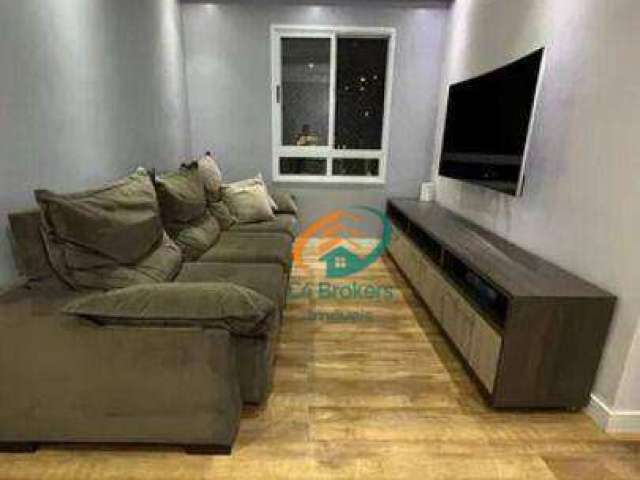 Apartamento com 2 dormitórios à venda, 50 m² por R$ 352.000,00 - Centro - Guarulhos/SP