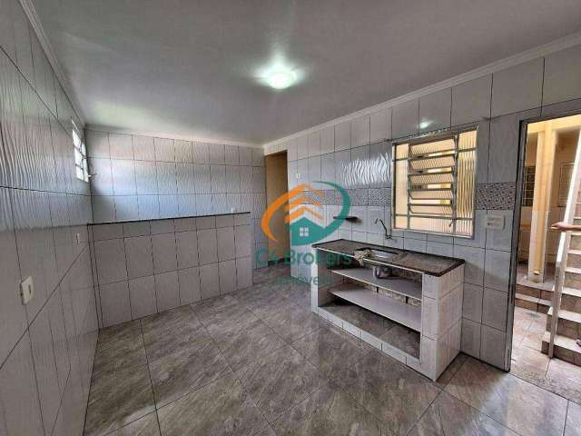 Casa com 2 dormitórios para alugar, 50 m² por R$ 1.354/mês - Parque Continental II - Guarulhos/SP