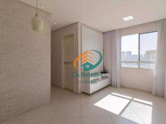 Apartamento com 2 dormitórios à venda, 44 m² por R$ 315.000,00 - Ponte Grande - Guarulhos/SP