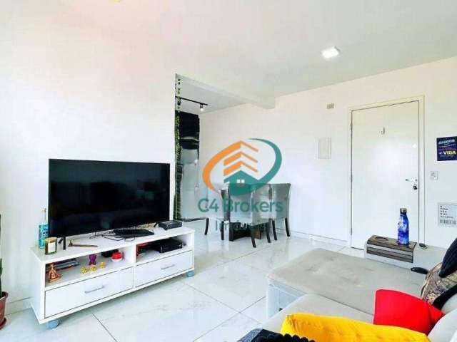 Apartamento com 2 dormitórios à venda, 58 m² por R$ 350.000,00 - Ponte Grande - Guarulhos/SP