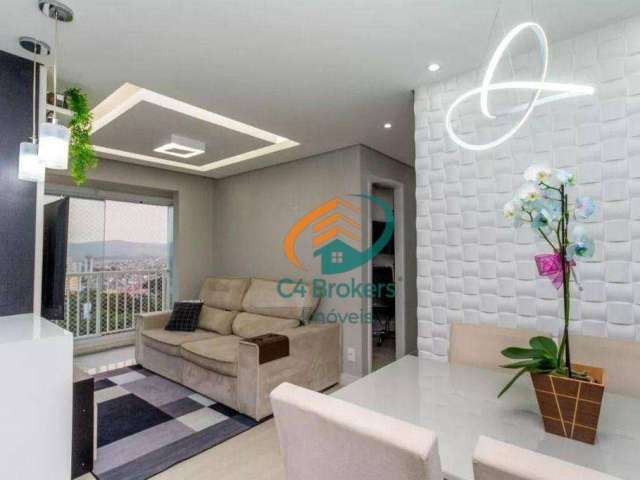 Apartamento com 2 dormitórios à venda, 47 m² por R$ 440.000,00 - Vila Rosália - Guarulhos/SP