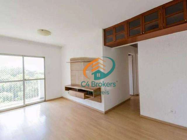 Apartamento com 2 dormitórios à venda, 64 m² por R$ 370.000,00 - Vila Augusta - Guarulhos/SP