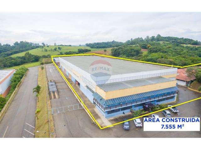 Galpão à venda com 7.083 m² de área construída e 24.000m2 de área total de terreno em Jarinu/SP