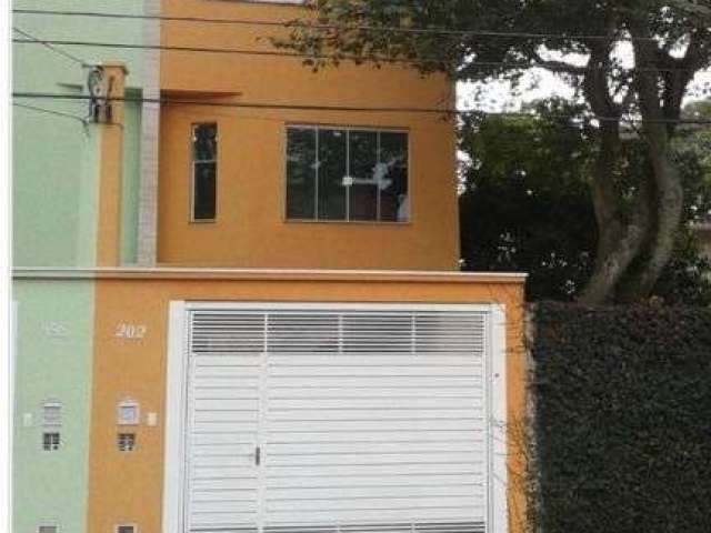 Sobrado com 3 dormitórios à venda, 110 m² por R$ 740.000,00 - Vila América - Santo André/SP