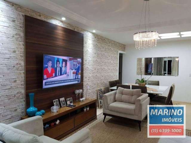 Apartamento com 3 dormitórios à venda, 134 m² por R$ 760.000,00 - Vila Caminho do Mar - São Bernardo do Campo/SP