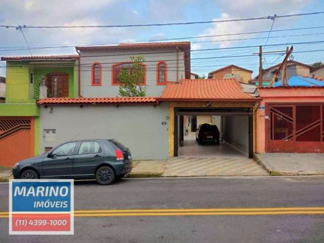 Sobrado com 4 dormitórios à venda, 268 m² por R$ 1.400.000,00 - Assunção - São Bernardo do Campo/SP