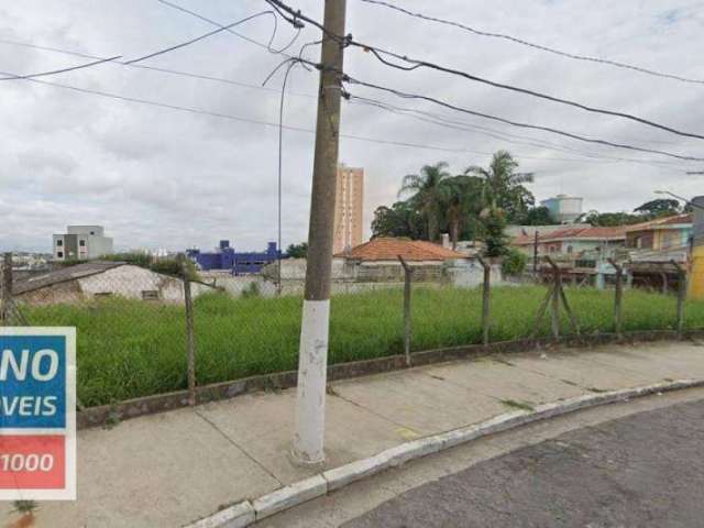 Terreno à venda, 786 m² por R$ 2.120.000,00 - Vila Jordanópolis - São Bernardo do Campo/SP