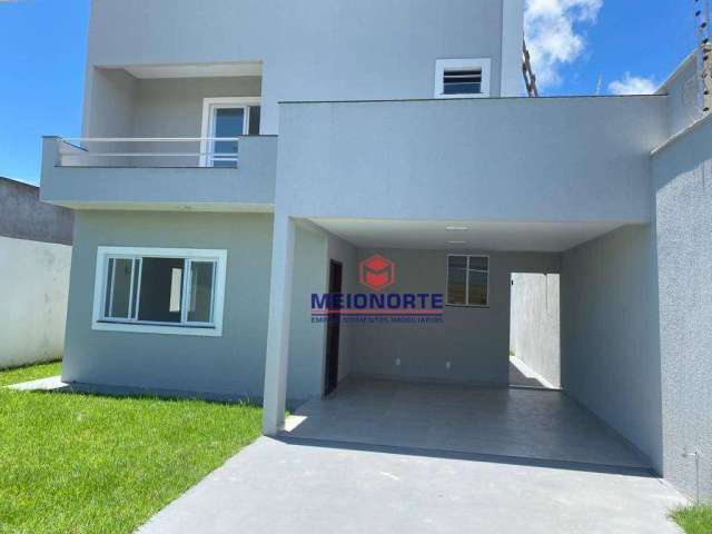 Casa com 3 dormitórios à venda, 142 m² por R$ 455.000,00 - central - São José de Ribamar/MA