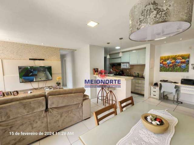 Apartamento com 2 dormitórios à venda, 74 m² por R$ 490.000 - Calhau - São Luís/MA