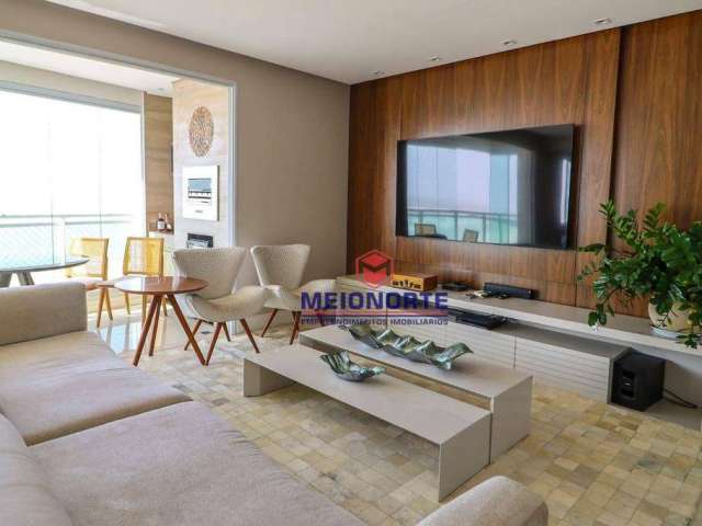 Apartamento com 3 dormitórios para alugar, 136 m² por R$ 12.002/mês - Ponta do Farol - São Luís/MA